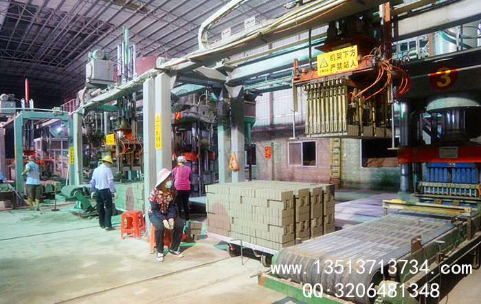 廣東年產一億灰砂蒸養磚生產線